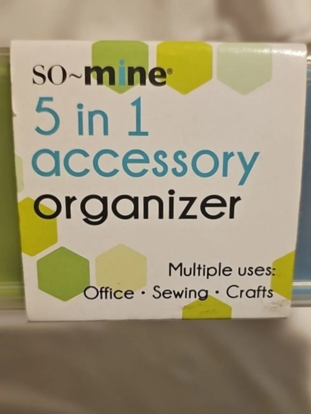 so-mine 5-in-1 Accessory Organizer - Multi Color New